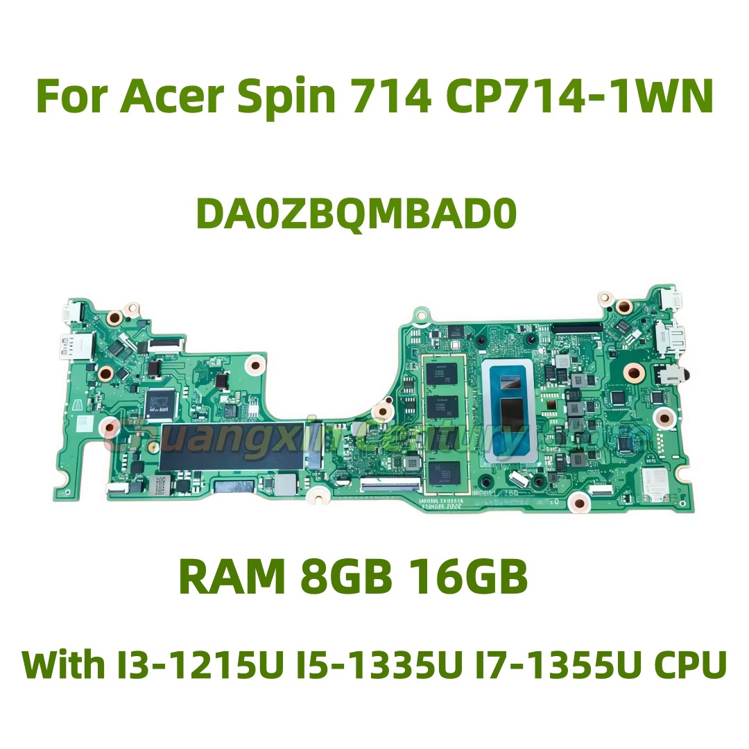 Ddr4 8Gb - เมนบอร์ด DA0ZBQMBAD0 สำหรับ Acer Spin 714