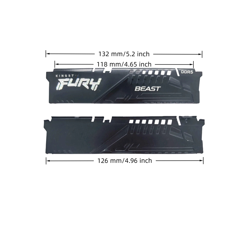 Ddr4 Desktop Ram - TISHRIC 10 ชิ้น แผ่นระบายความร้อนสำหรับหน่วยความจำเดสก์ท็อป ทำจากอลูมิเนียมอัลลอย สำหรับ