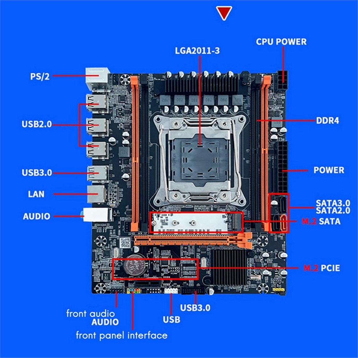 Ddr4 Desktop Ram - [AC18 Digital]/เมนบอร์ดเดสก์ท็อป X99H + CPU E5