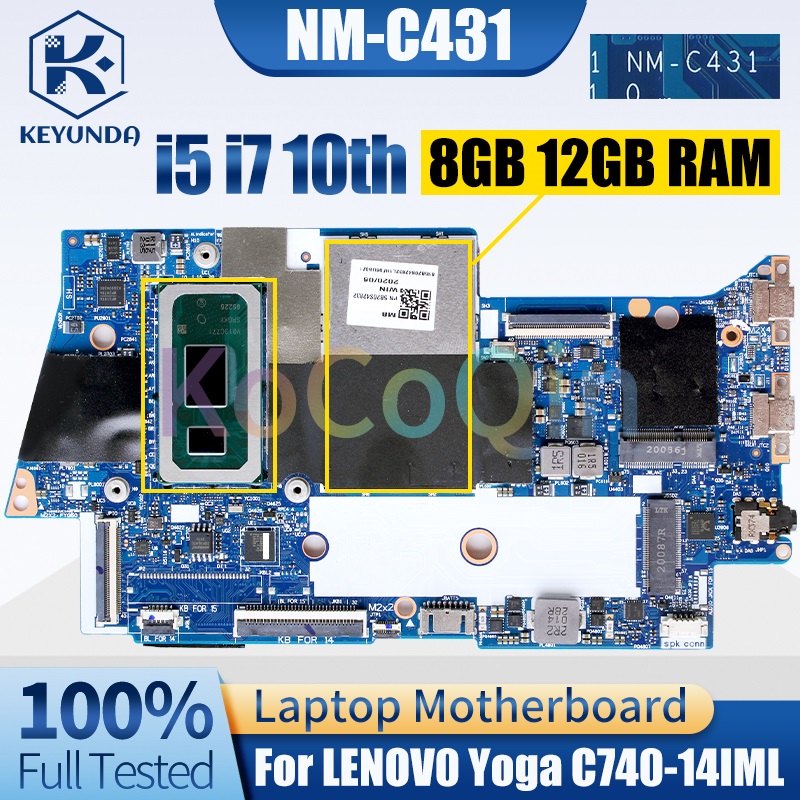 NM-C431 สำหรับเลโนโว โยคะ C740 - Ddr4 8Gb บทวิจารณ์และราคา