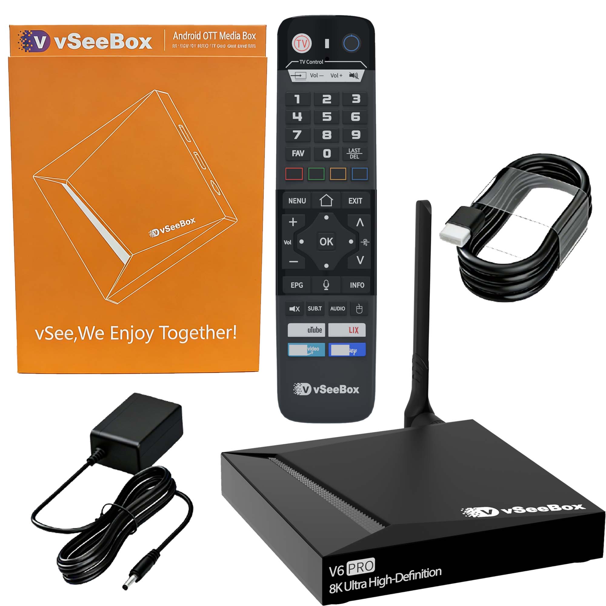 VSeeBox V6 Pro 2026 รุ่นใหม่ล่ - Ddr3 8Gb บทวิจารณ์และราคา