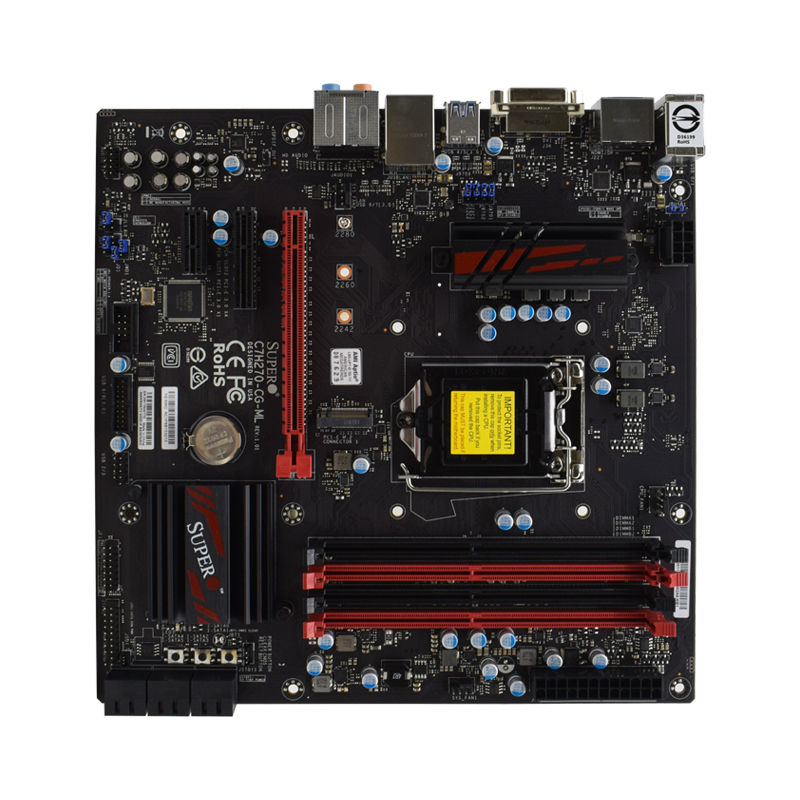 ซุปเปอร์ไมโคร C7H270-CG-ML เมน - Ddr4 2400Mhz บทวิจารณ์และราคา
