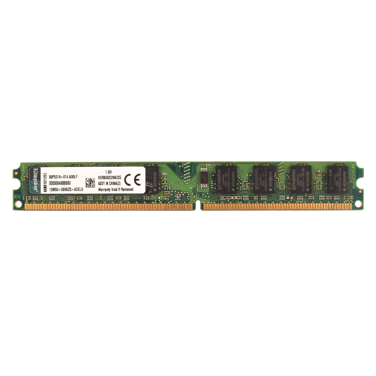 Kingston Memoria RAM DDR2 2GB  - Ddr2 Ram บทวิจารณ์และราคา